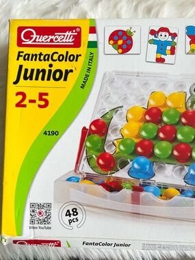 FantaColor Junior Kids button Toy - Quercetti